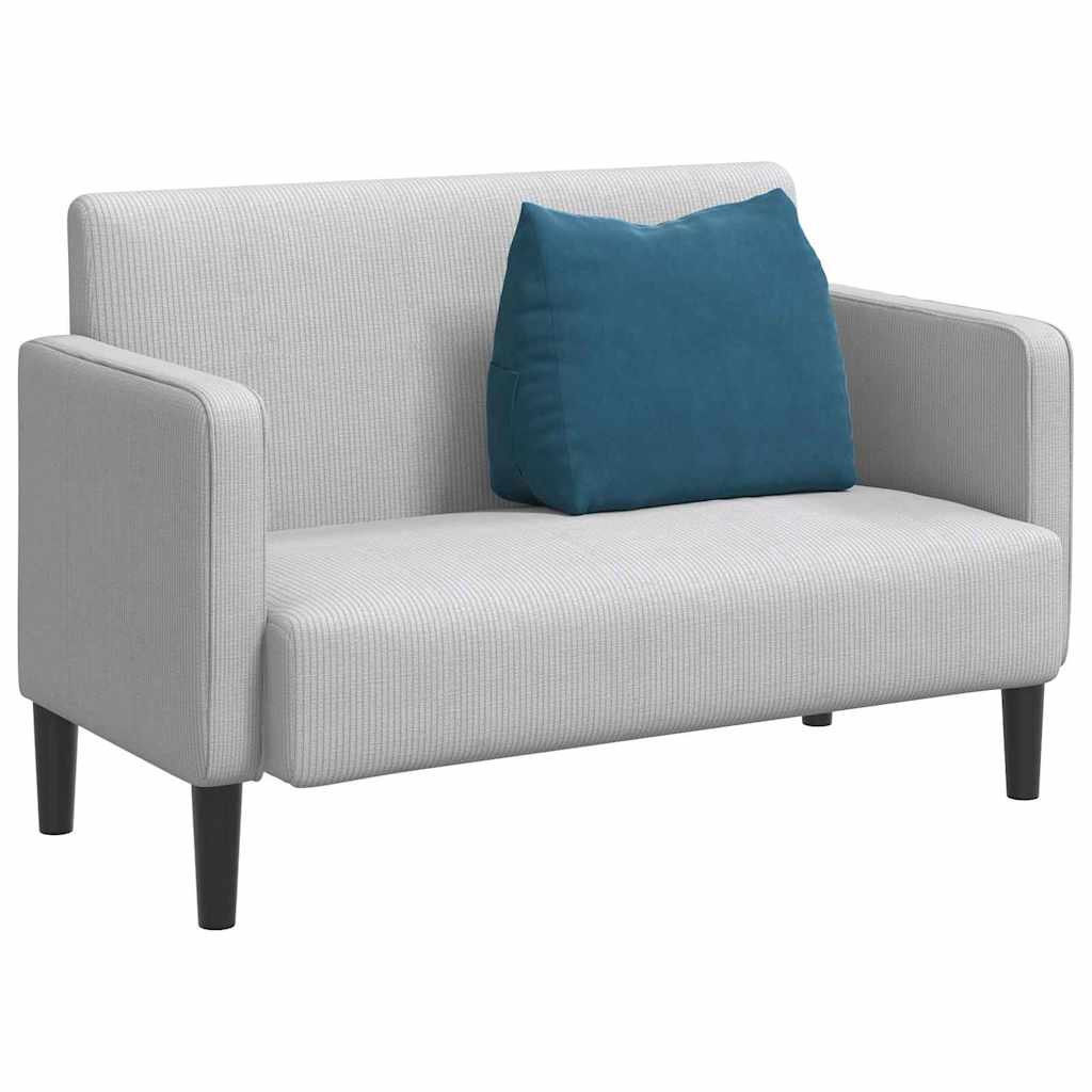 Rückenkissen Blau 60 x 20 x 50 cm Cordstoff
