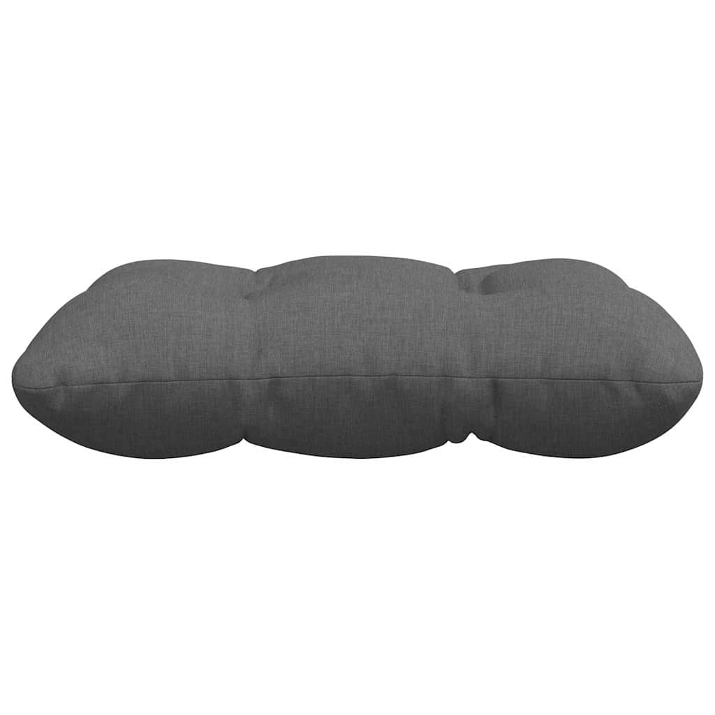 Sitzkissen 4 pcs Dunkelgrau 40 x 40 x 12 cm Stoff