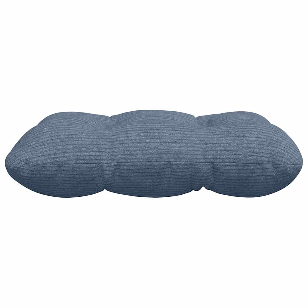 Sitzkissen 4 pcs Blau 40 x 40 cm Cordstoff