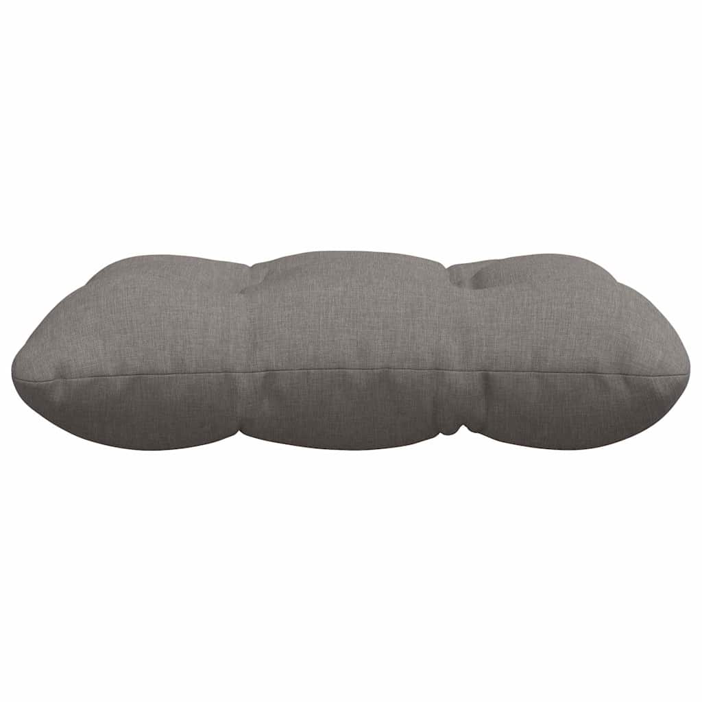 Sitzkissen 4 pcs Taupe 45 x 45 x 12 cm Stoff