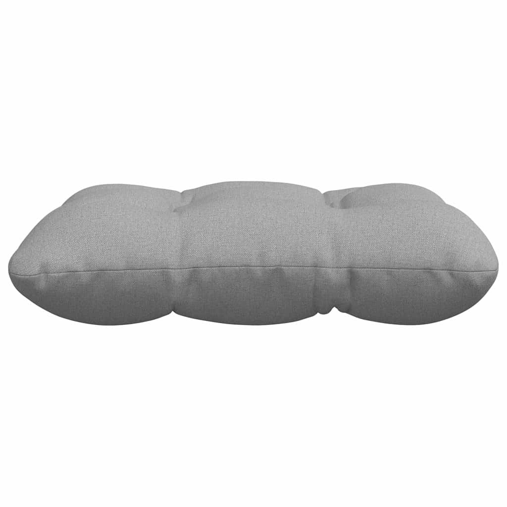 Sitzkissen 4 pcs Wolkengrau 45 x 45 x 12 cm Stoff
