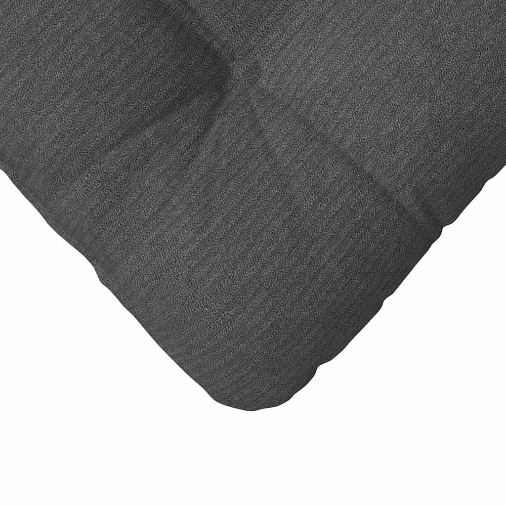 Sitzkissen 4 pcs Dunkelgrau 45 x 45 cm Cordstoff