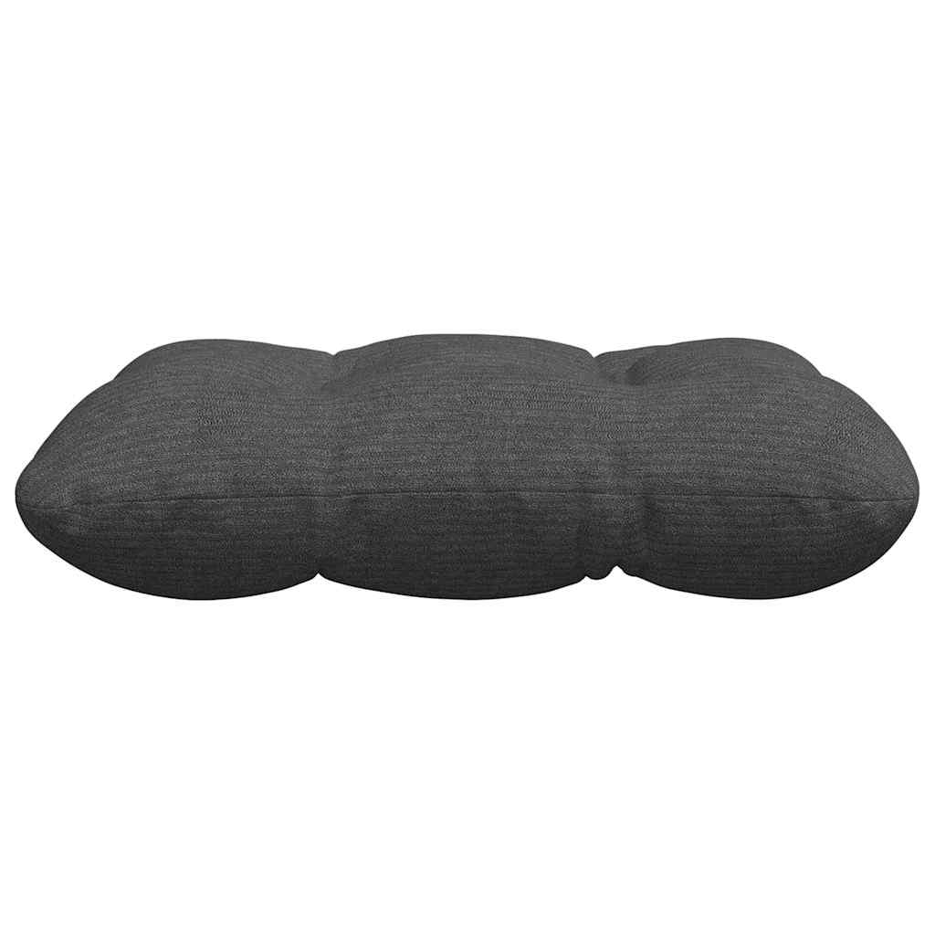 Sitzkissen 4 pcs Dunkelgrau 45 x 45 cm Cordstoff