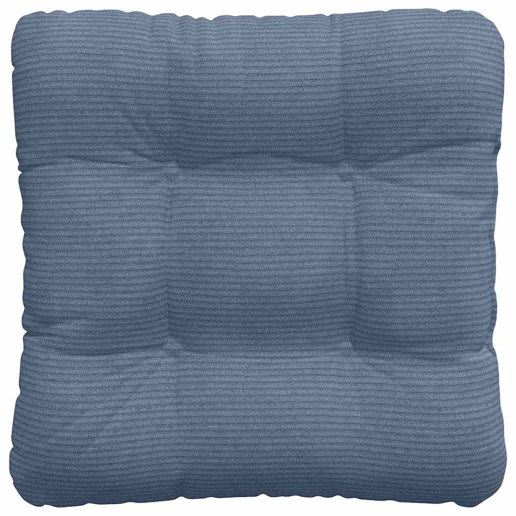 Sitzkissen 4 pcs Blau 45 x 45 cm Cordstoff
