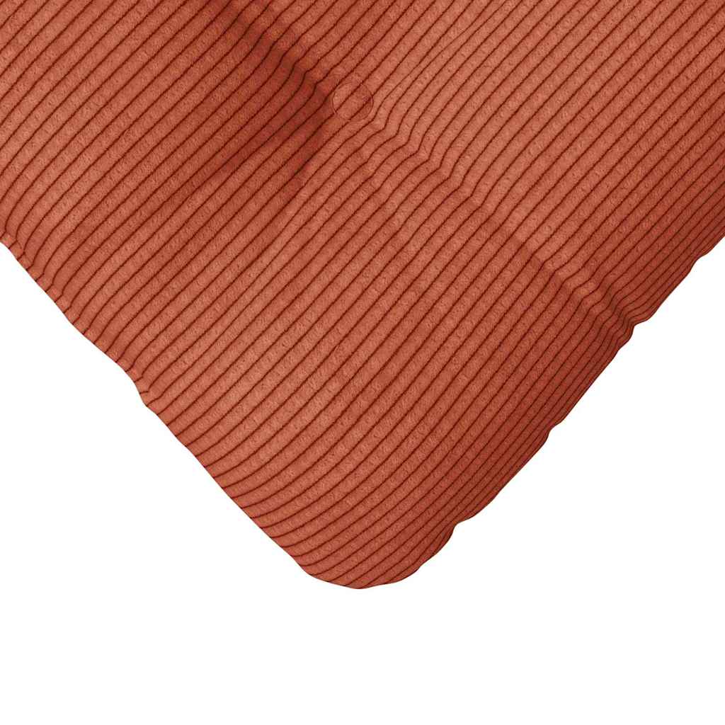 Sitzkissen 4 pcs Rot-Orange 45 x 45 cm Cordstoff