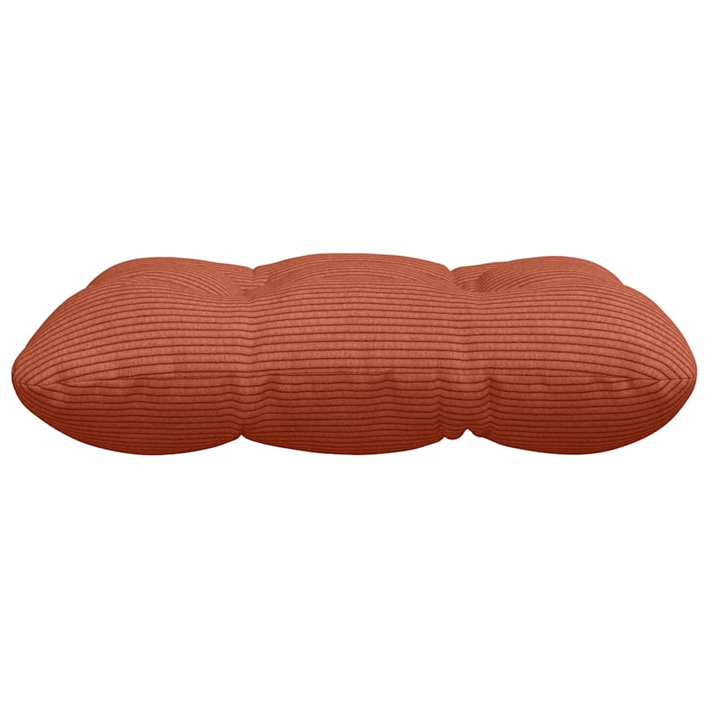 Sitzkissen 4 pcs Rot-Orange 45 x 45 cm Cordstoff