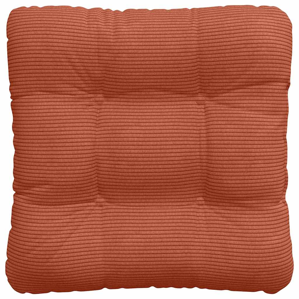 Sitzkissen 4 pcs Rot-Orange 45 x 45 cm Cordstoff