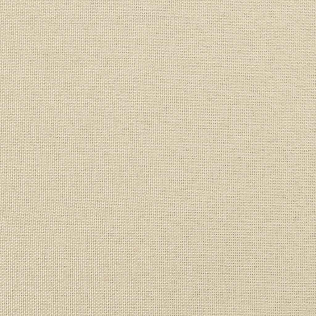 Sitzkissen 4 pcs Creme 40 x 40 x 6 cm Stoff