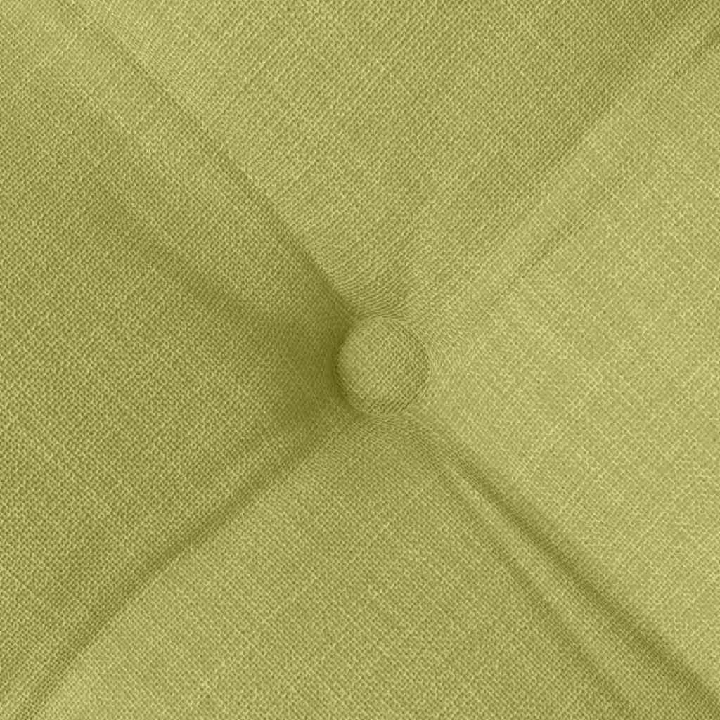 Sitzkissen 4 pcs Hellgrün 40 x 40 x 6 cm Stoff