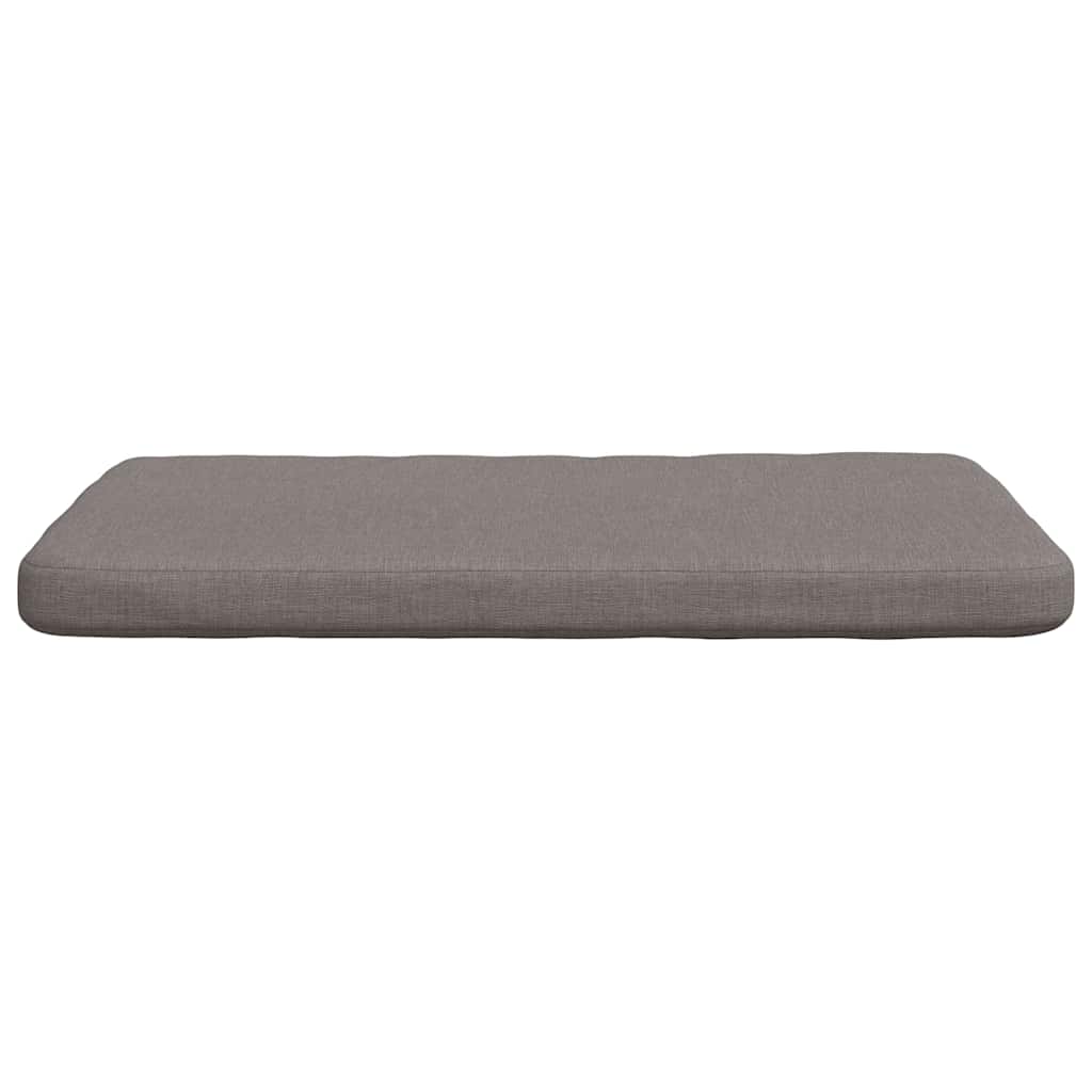 Sitzkissen 4 pcs Taupe 40 x 40 x 3 cm Stoff