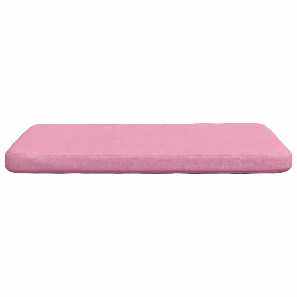 Sitzkissen 4 Stück Rosa 40 x 40 x 3 cm Stoff