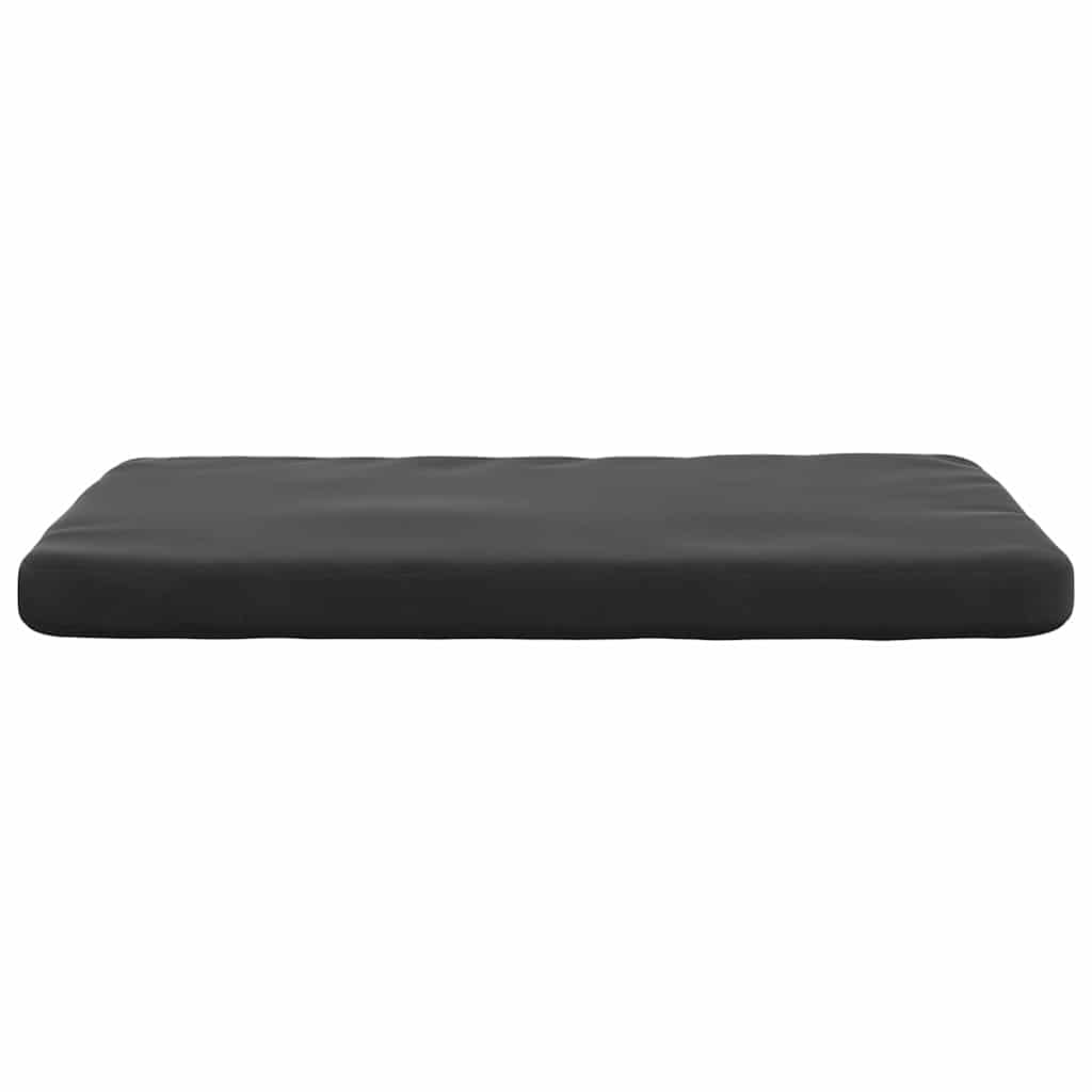 Sitzkissen 4 pcs Schwarz 40 x 40 x 3 cm Samt