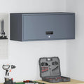 Wandschrank für die Garage mit Gasdrucklift-Tür Anthrazit