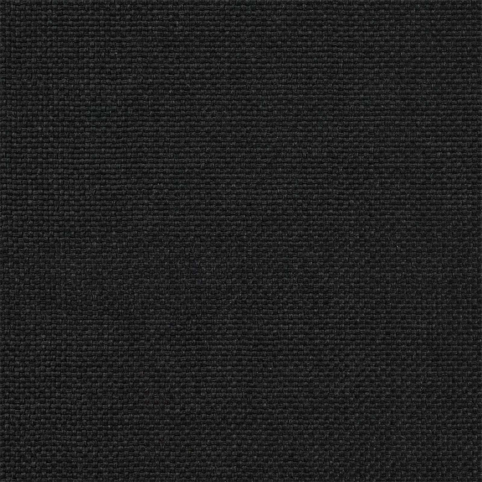 Bettgestell mit gepolstertem Kopfteil Schwarz 150 x 200 cm