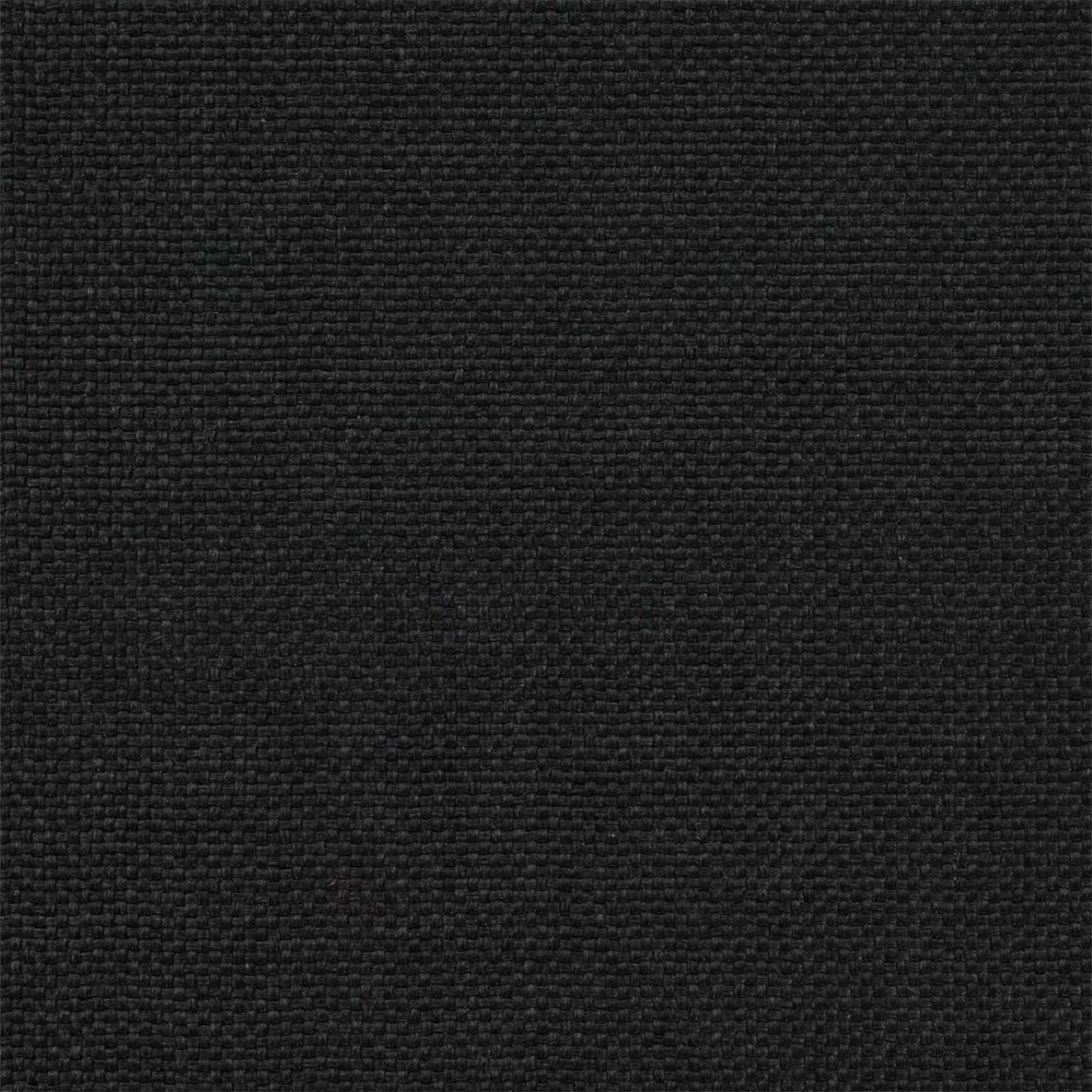 Bettgestell mit gepolstertem Kopfteil Schwarz 140 x 190 cm