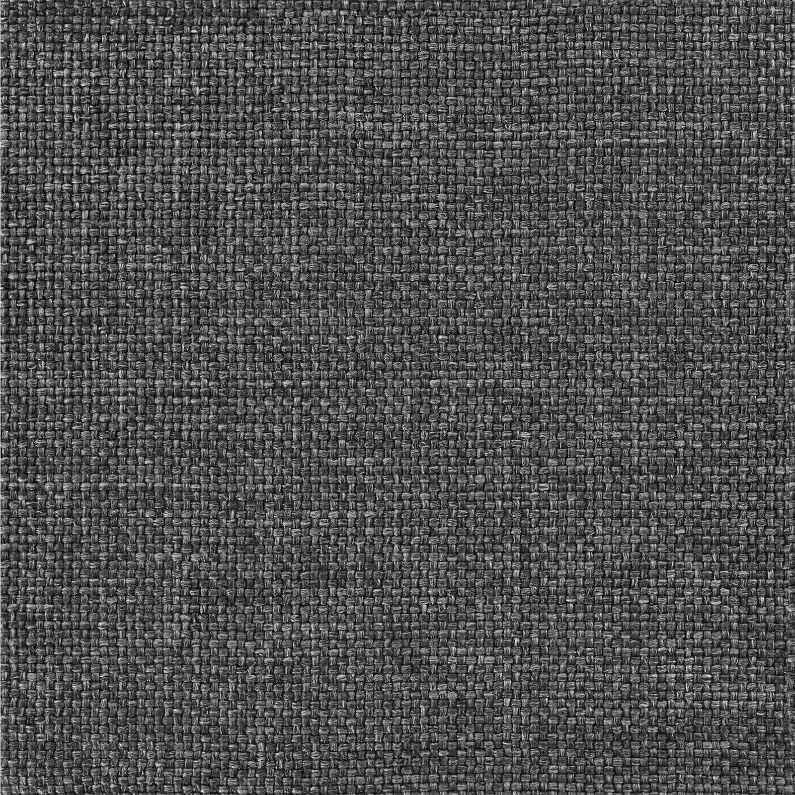 Bettgestell mit gepolstertem Kopfteil Dunkelgrau 120 x 190 cm