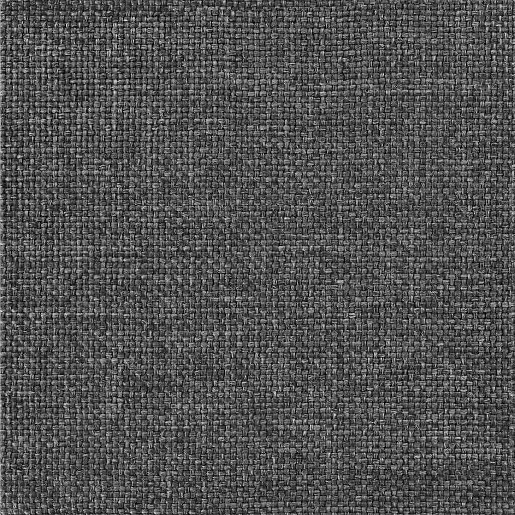 Bettgestell mit gepolstertem Kopfteil Dunkelgrau 180 x 200 cm