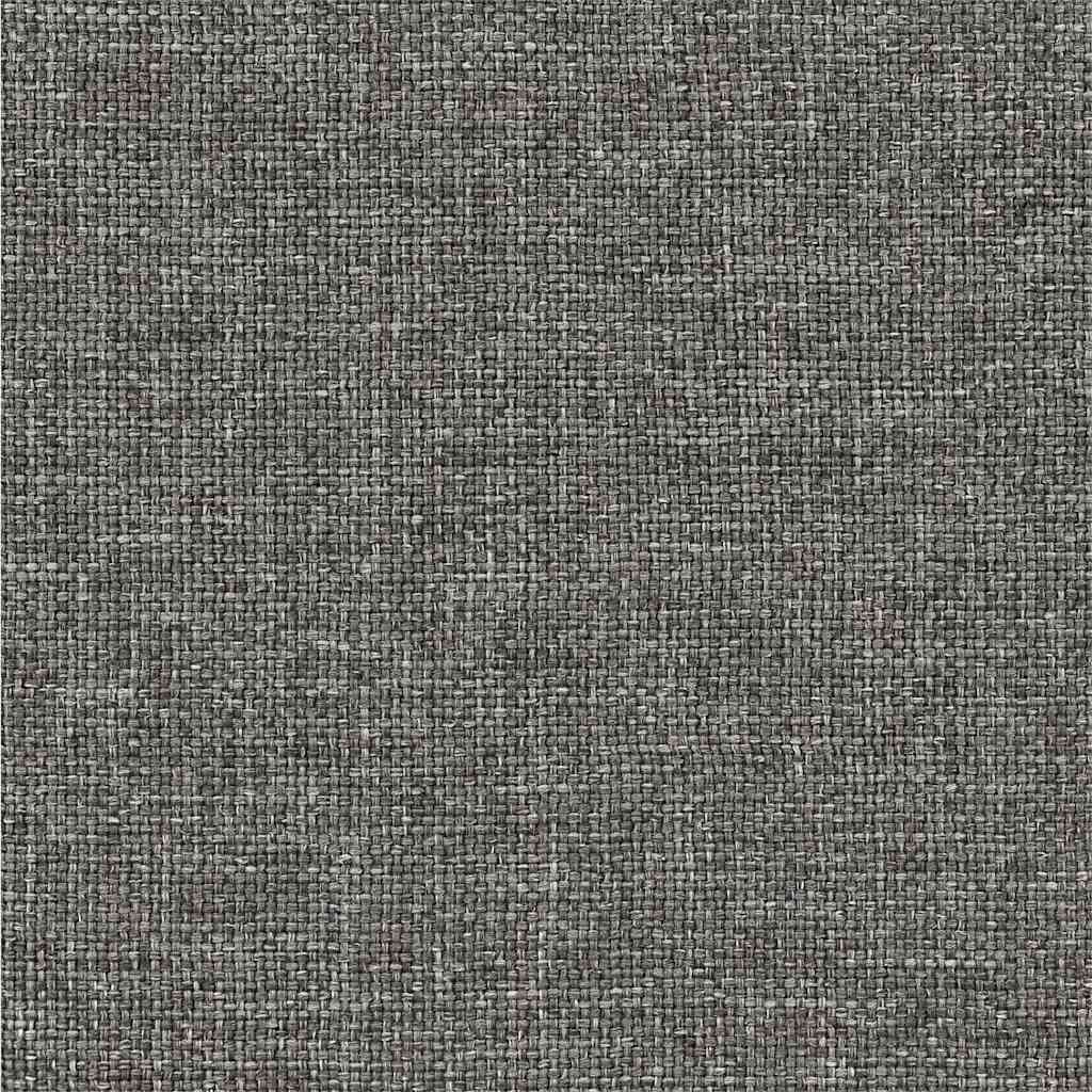 Bettgestell mit gepolstertem Kopfteil Hellgrau 140 x 190 cm
