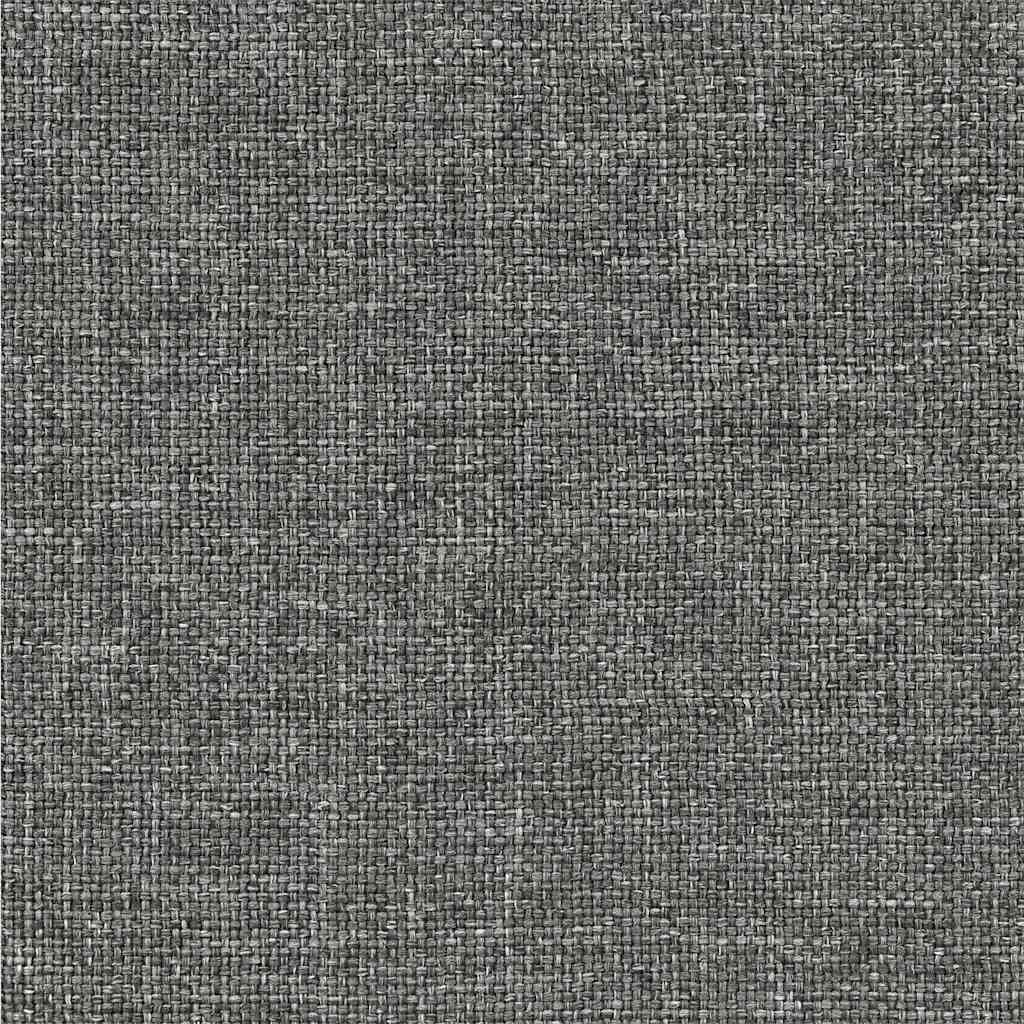 Bettgestell mit gepolstertem Kopfteil Hellgrau 135 x 190 cm