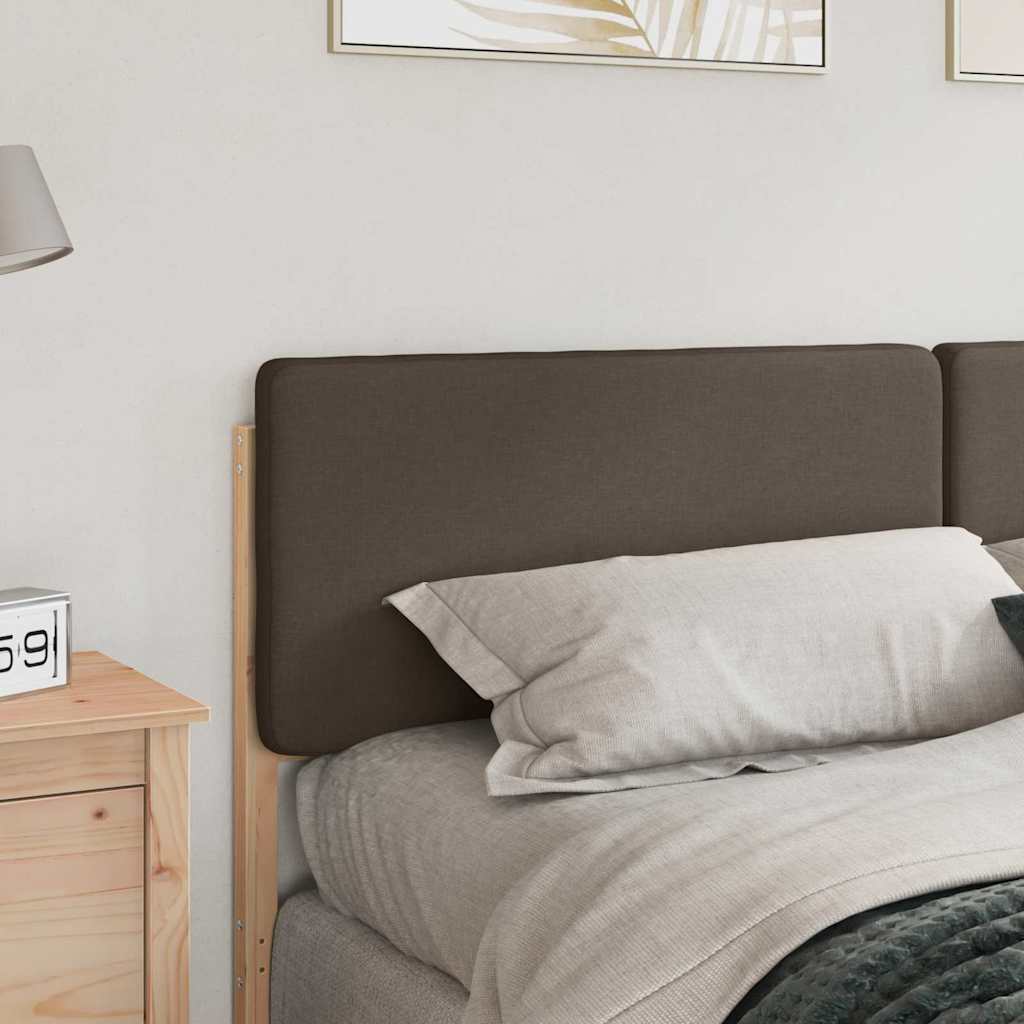 Gepolstertes Kopfteil mit Kopfteil Braun und Taupe 200 cm
