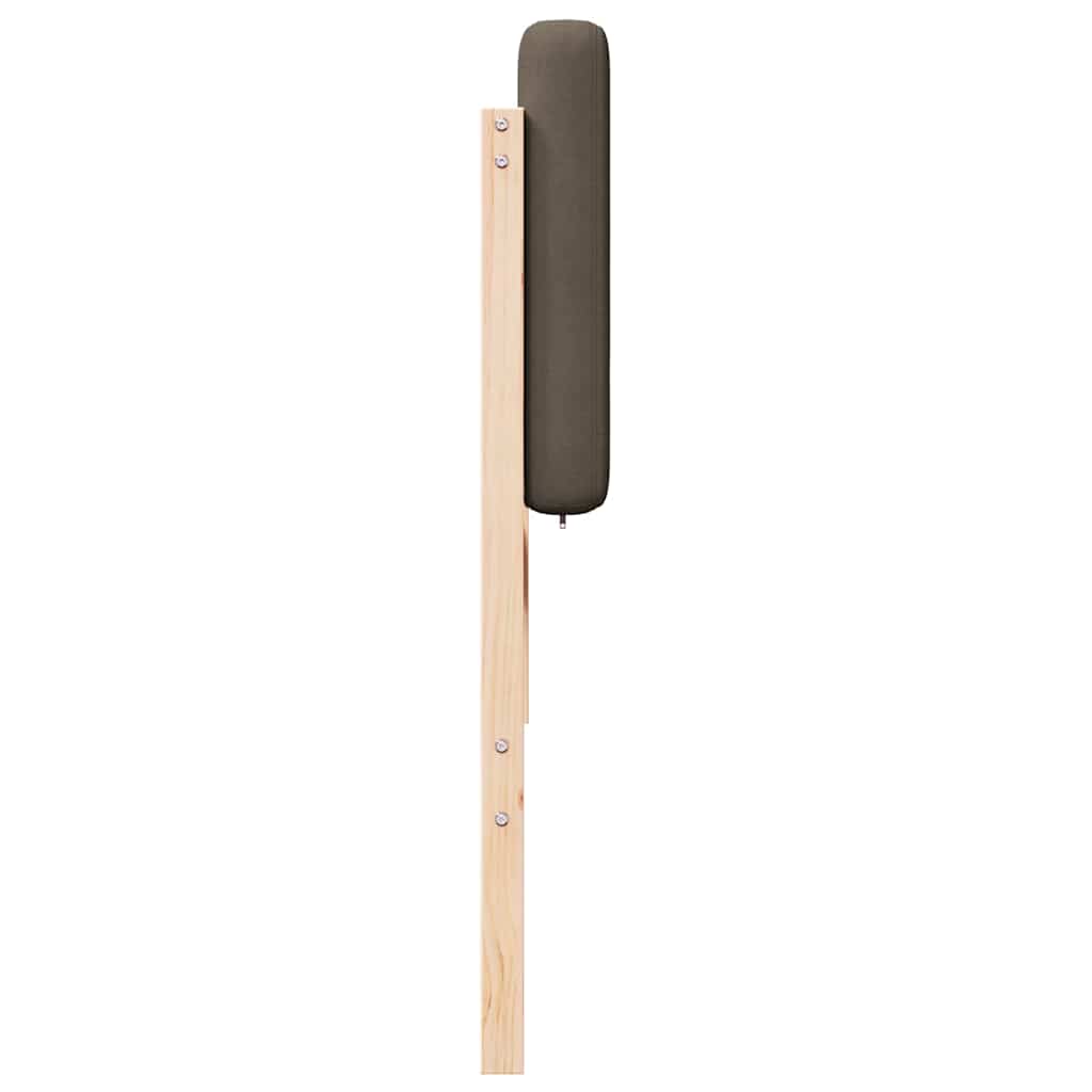 Gepolstertes Kopfteil mit Kopfteil Braun und Taupe 200 cm