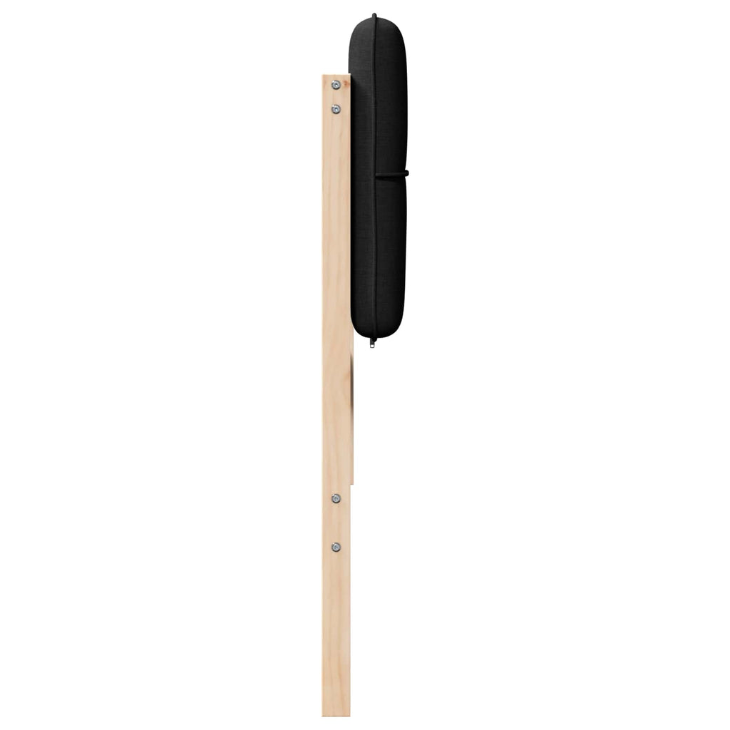Gepolstertes Kopfteil mit Kopfteil Braun und Schwarz 180 cm