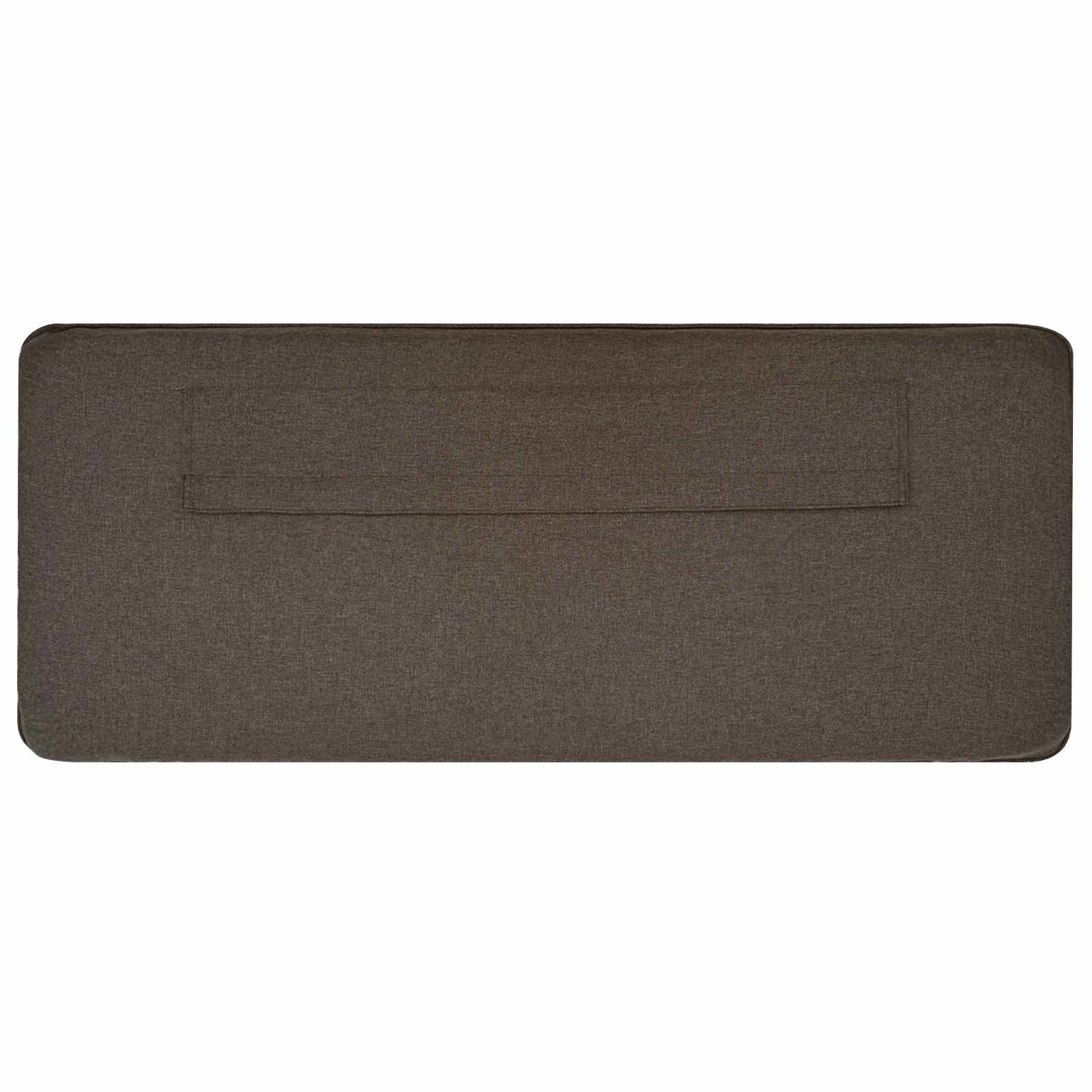 Gepolstertes Kopfteil mit Kopfteil Braun und Taupe 100 cm