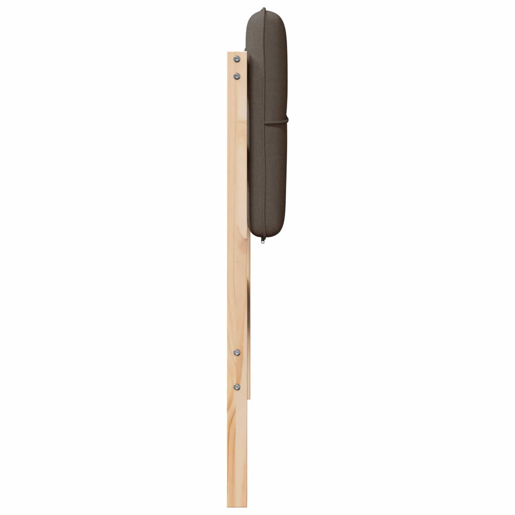 Gepolstertes Kopfteil mit Kopfteil Braun und Taupe 100 cm