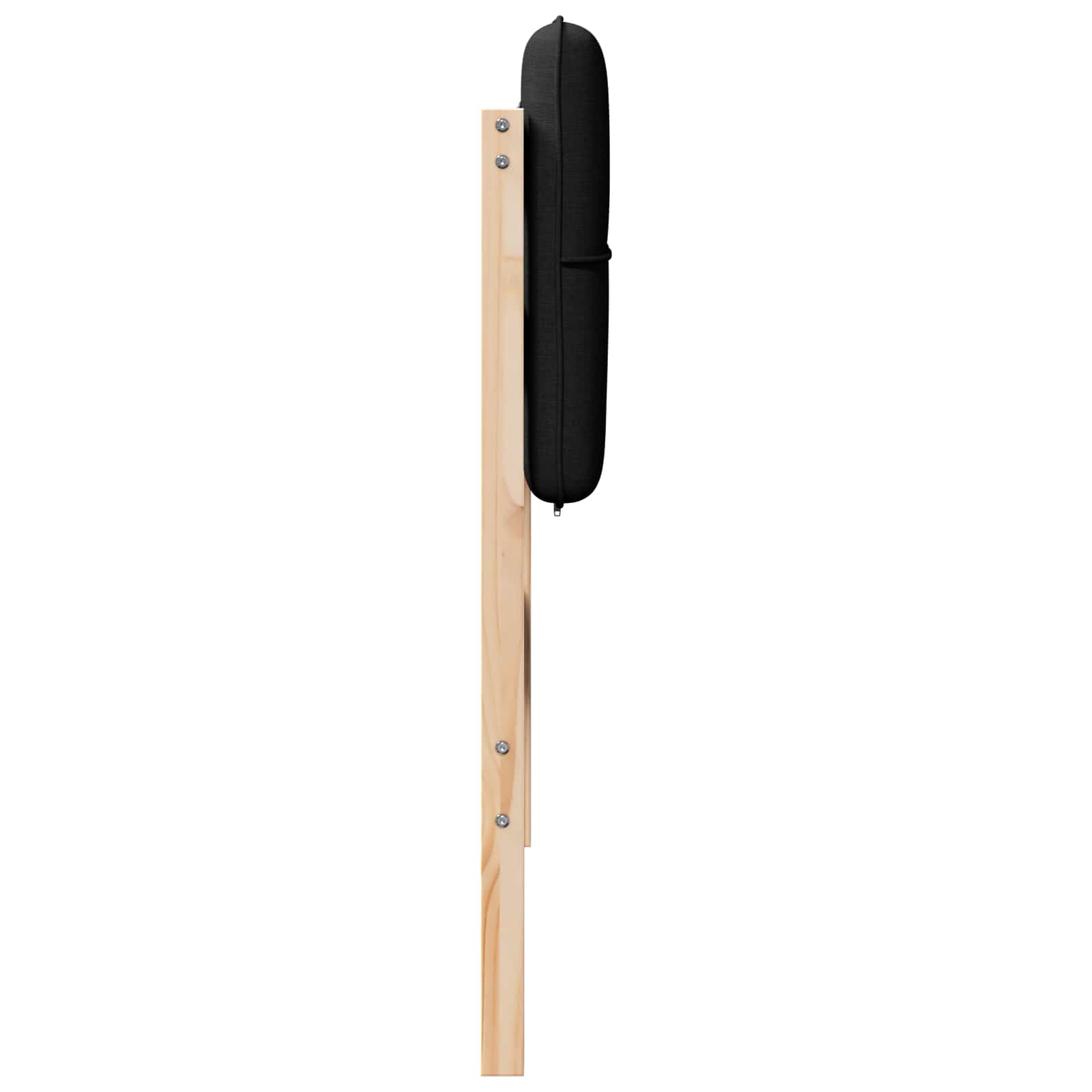 Gepolstertes Kopfteil mit Kopfteil Braun und Schwarz 90 cm