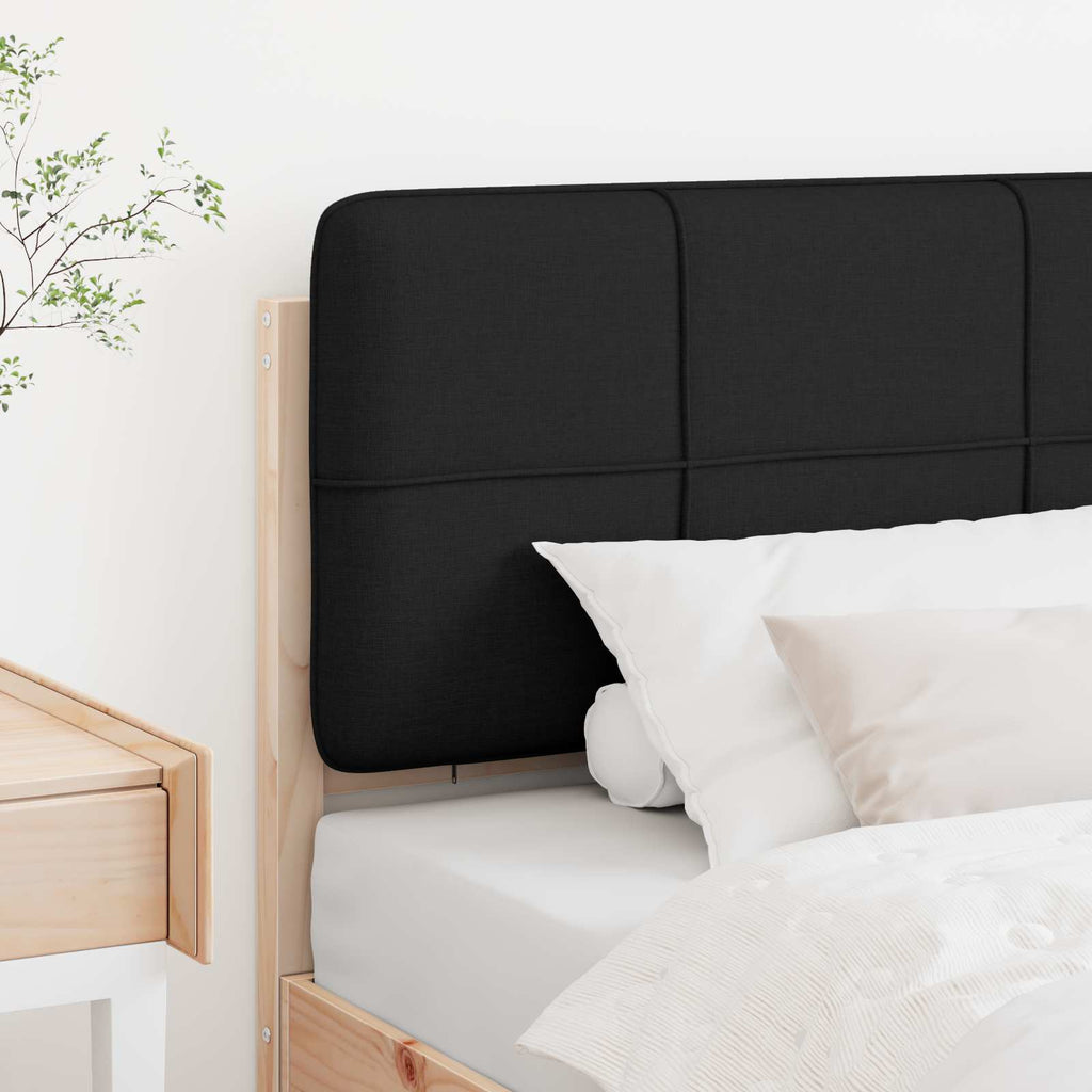 Gepolstertes Kopfteil mit Kopfteil Braun und Schwarz 80 cm