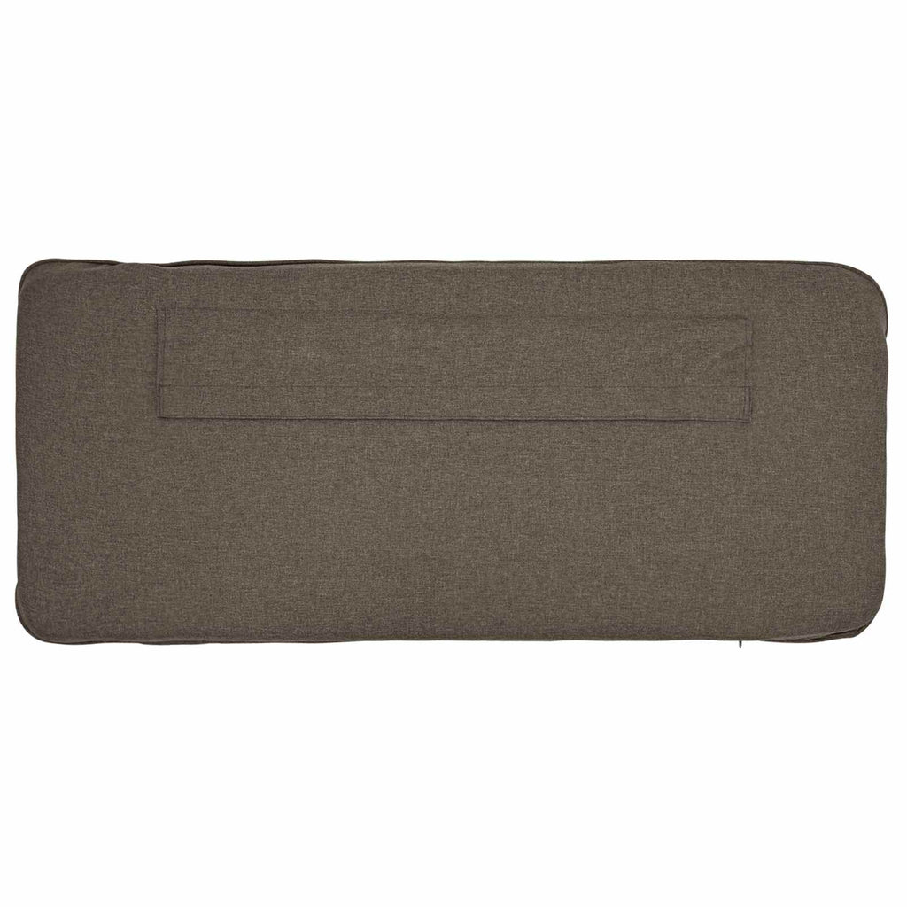 Gepolstertes Kopfteil mit Kopfteil Braun und Taupe 150 cm