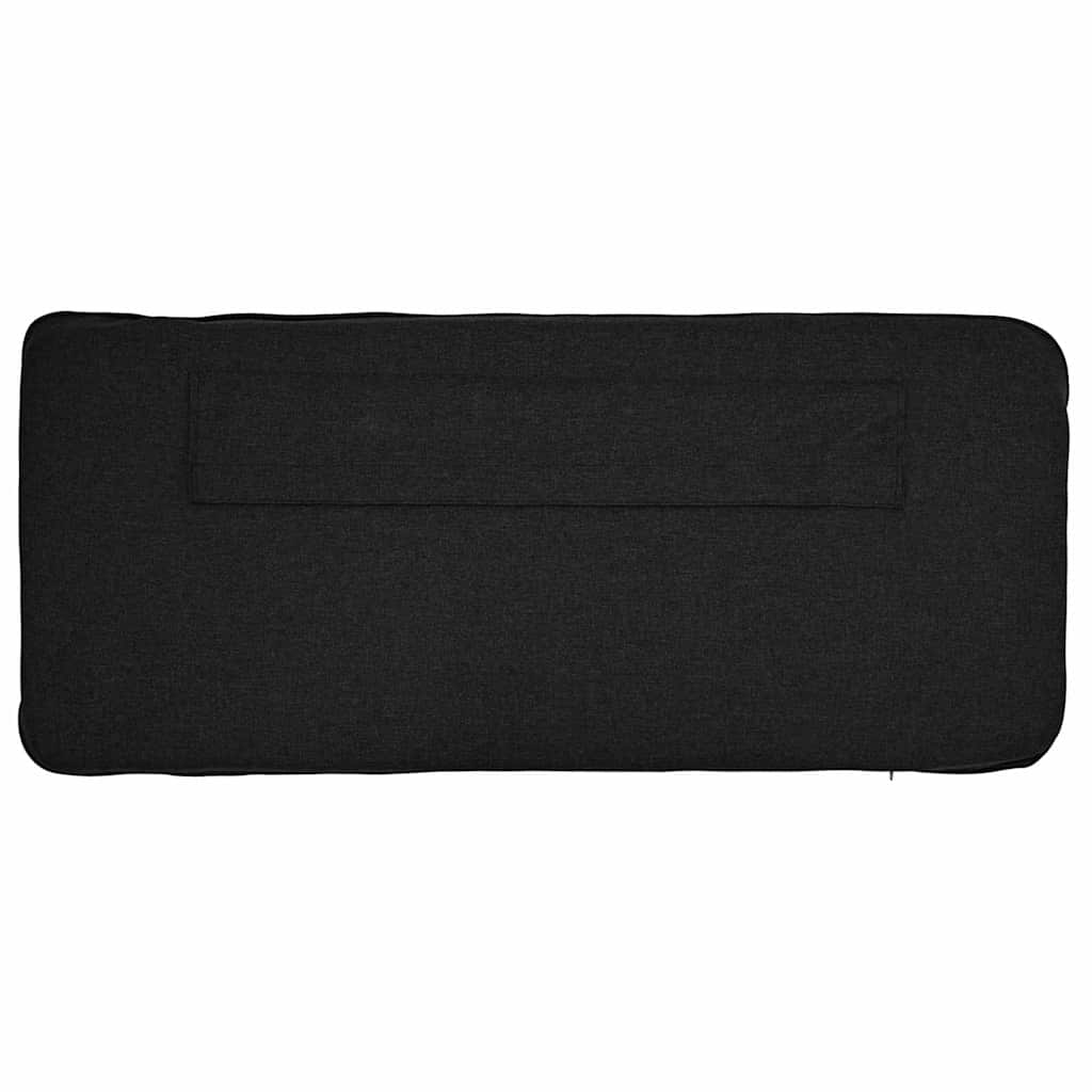 Gepolstertes Kopfteil mit Kopfteil Braun und Schwarz 135 cm