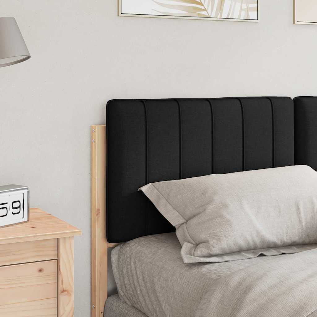 Gepolstertes Kopfteil mit Kopfteil Braun und Schwarz 135 cm