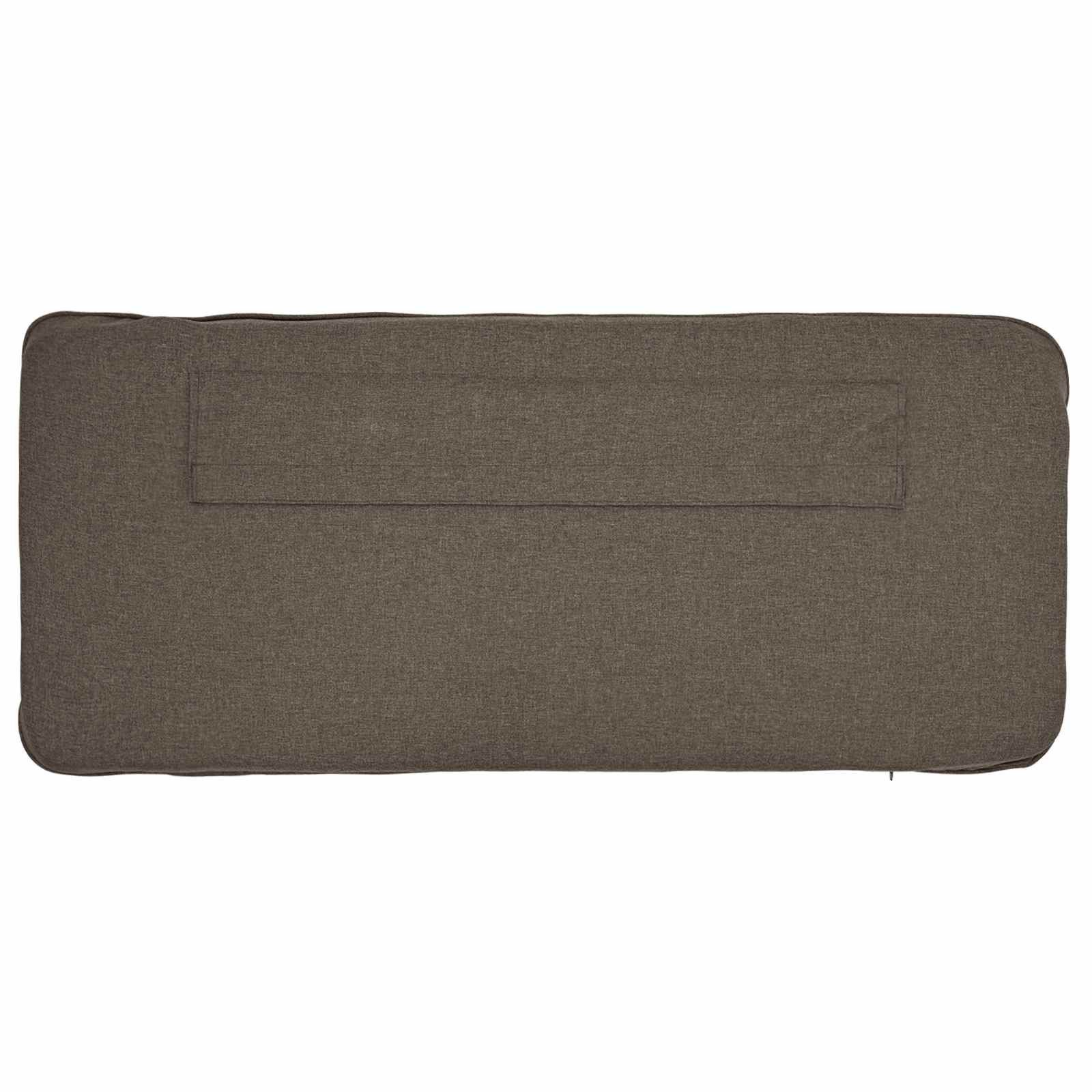 Gepolstertes Kopfteil mit Kopfteil Braun und Taupe 100 cm