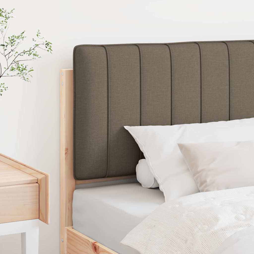 Gepolstertes Kopfteil mit Kopfteil Braun und Taupe 90 cm