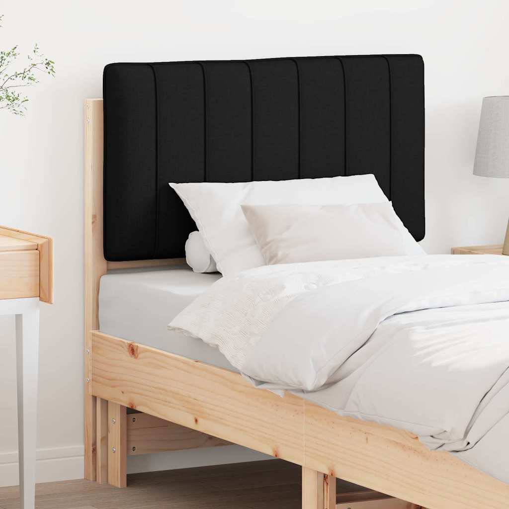 Gepolstertes Kopfteil mit Kopfteil Braun und Schwarz 80 cm