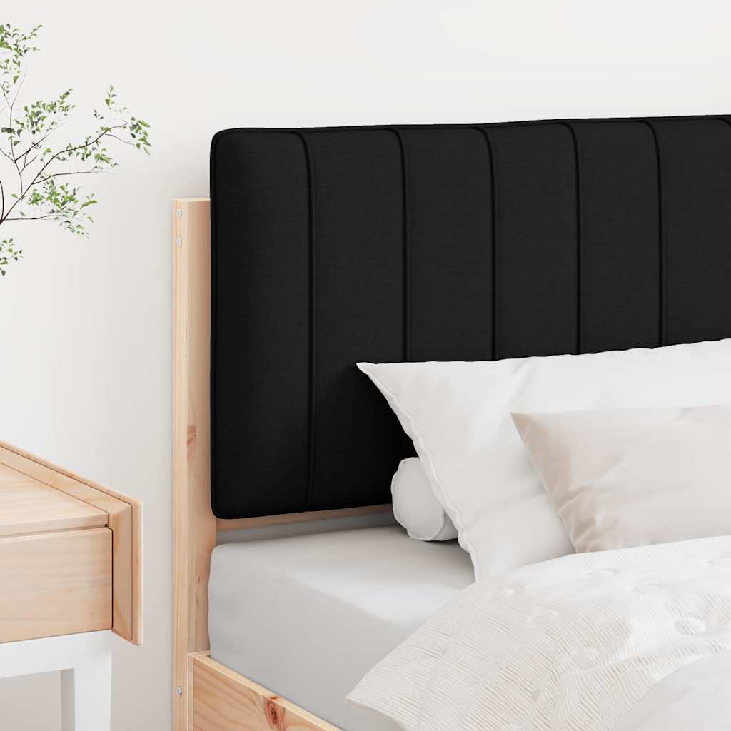 Gepolstertes Kopfteil mit Kopfteil Braun und Schwarz 75 cm