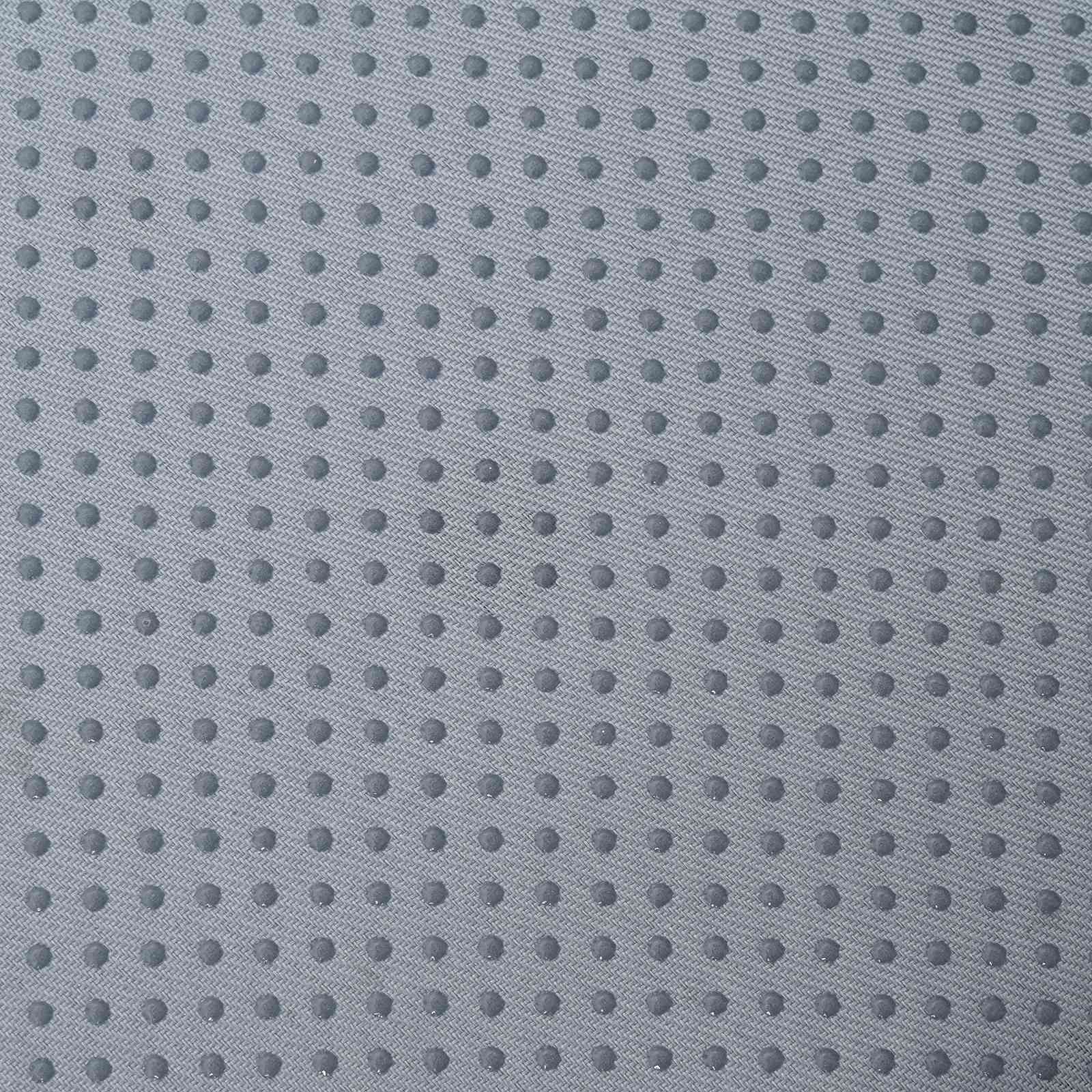 Sitzkissen Einfarbig Dunkelgrau 50 x 43 x 10 cm Viscoschaum