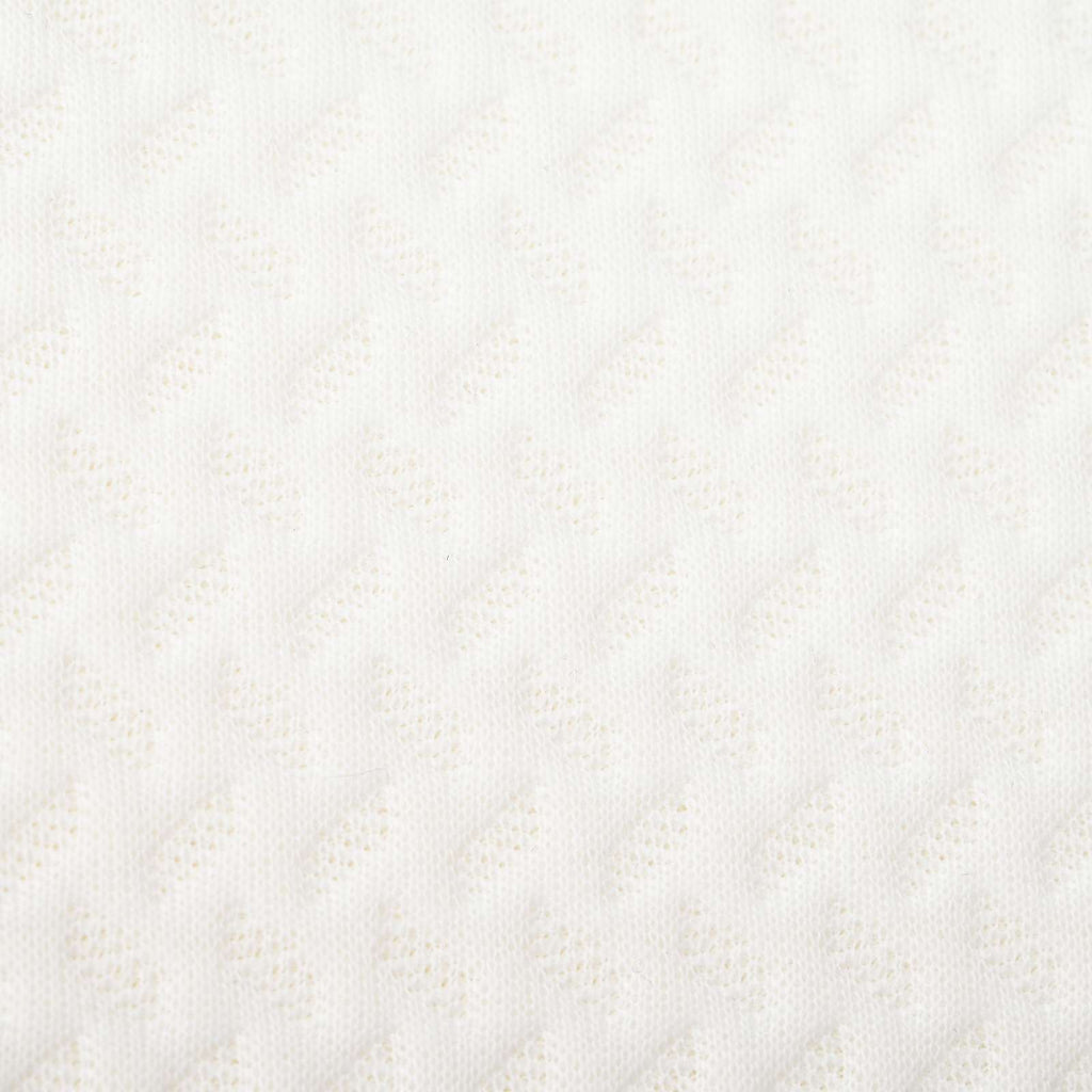 Nackenstützkissen Einfarbig Weiß 53 x 35 x 11 cm Viscoschaum