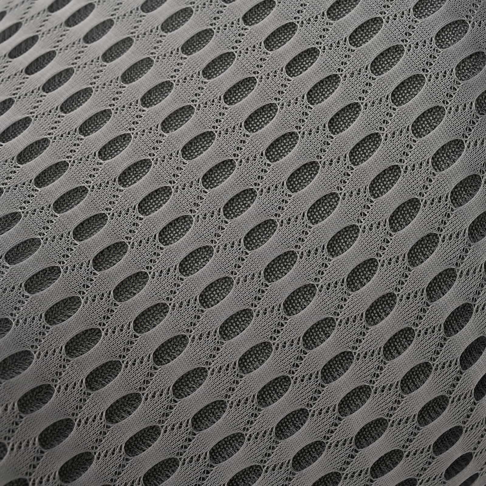 Rückenkissen Grau Viscoschaum 47,5 x 23 x 12 cm