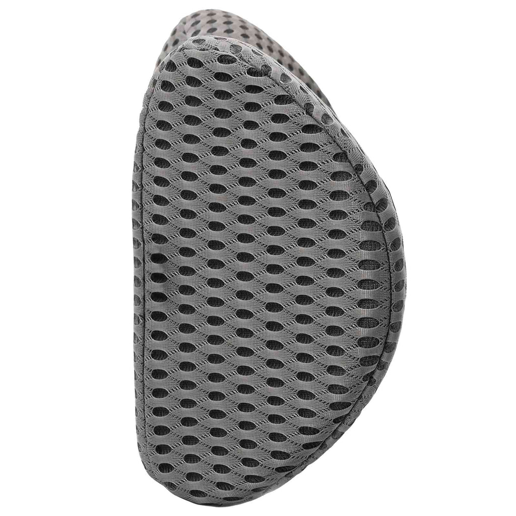 Rückenkissen Grau Viscoschaum 47,5 x 23 x 12 cm