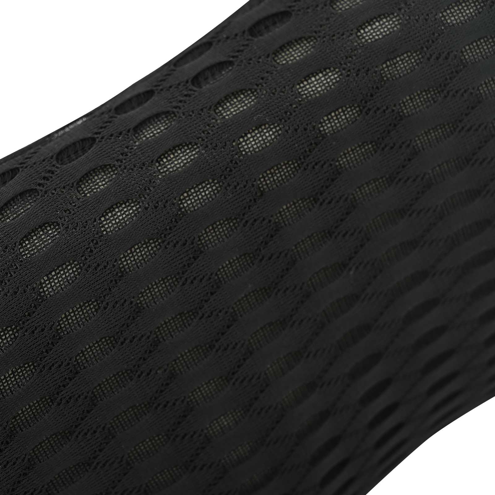 Rückenkissen Schwarz Viscoschaum 46 x 24 x 11 cm