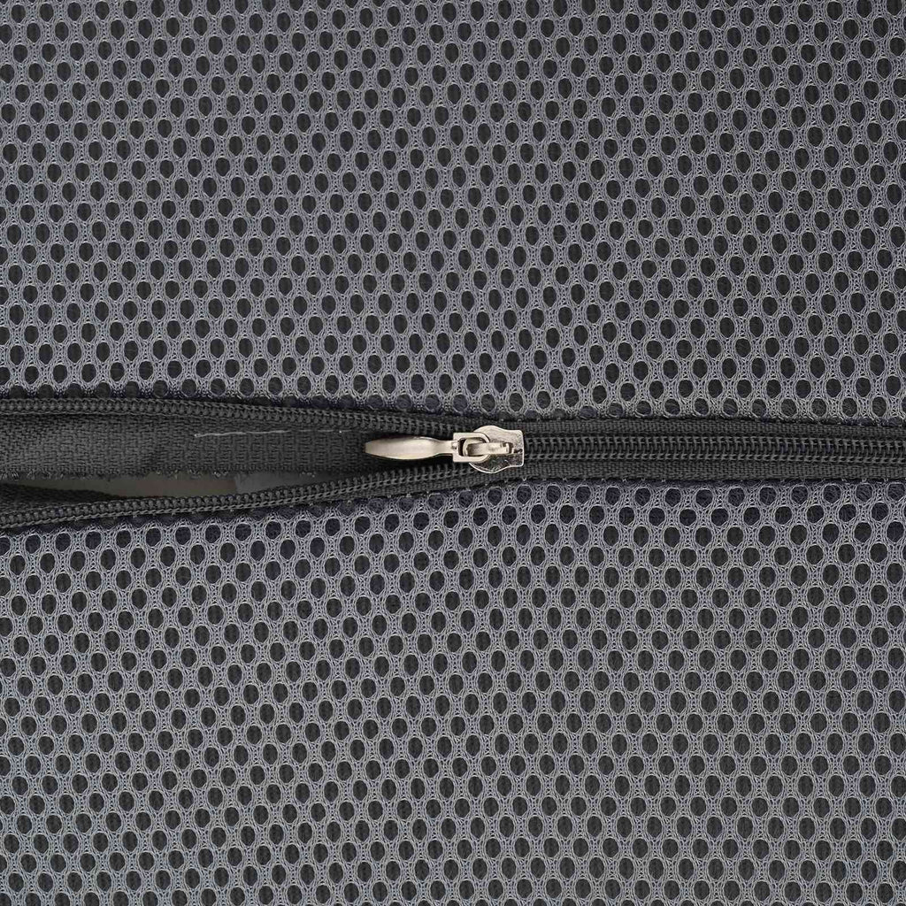Rückenkissen Grau Viscoschaum 36 x 30 x 12 cm