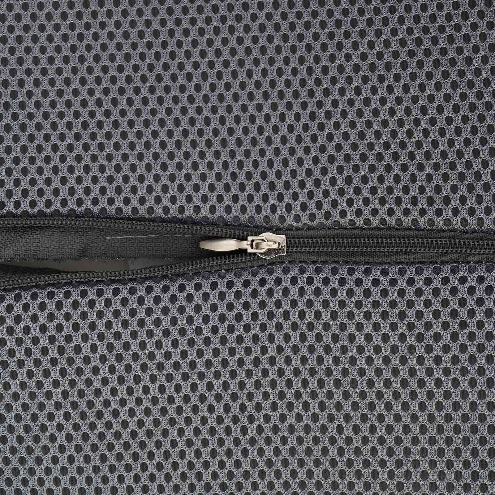 Rückenkissen Grau Viscoschaum 36 x 30 x 12 cm