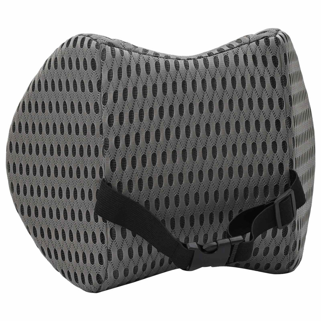 Nackenkissen Grau Viscoschaum 31 x 22 x 13 cm