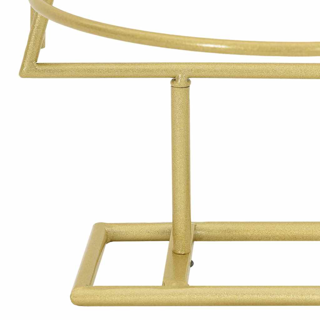Metall Weihnachtsbaum Gold 60 cm Pulverbeschichteter Stahl