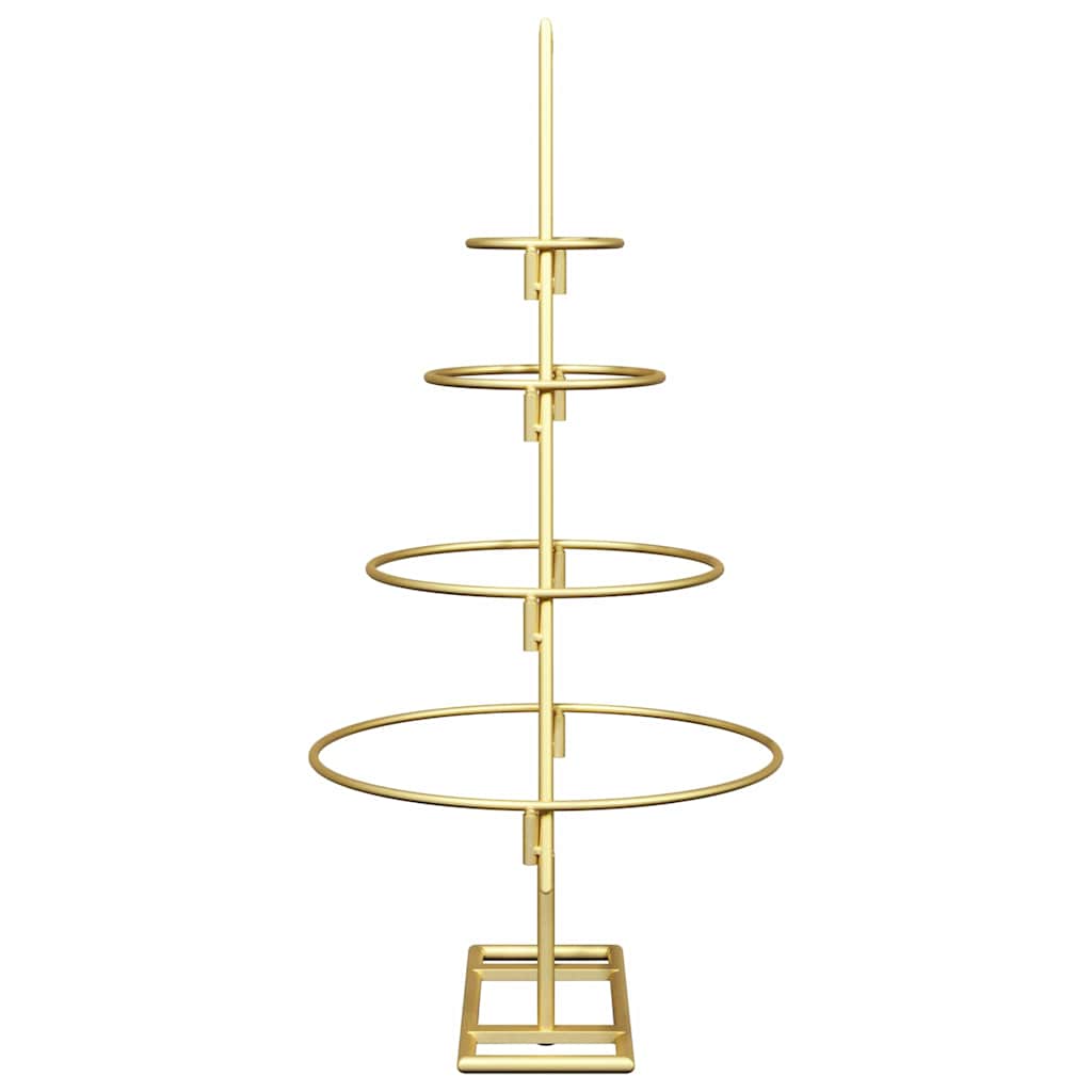 Metall Weihnachtsbaum Gold 60 cm Pulverbeschichteter Stahl