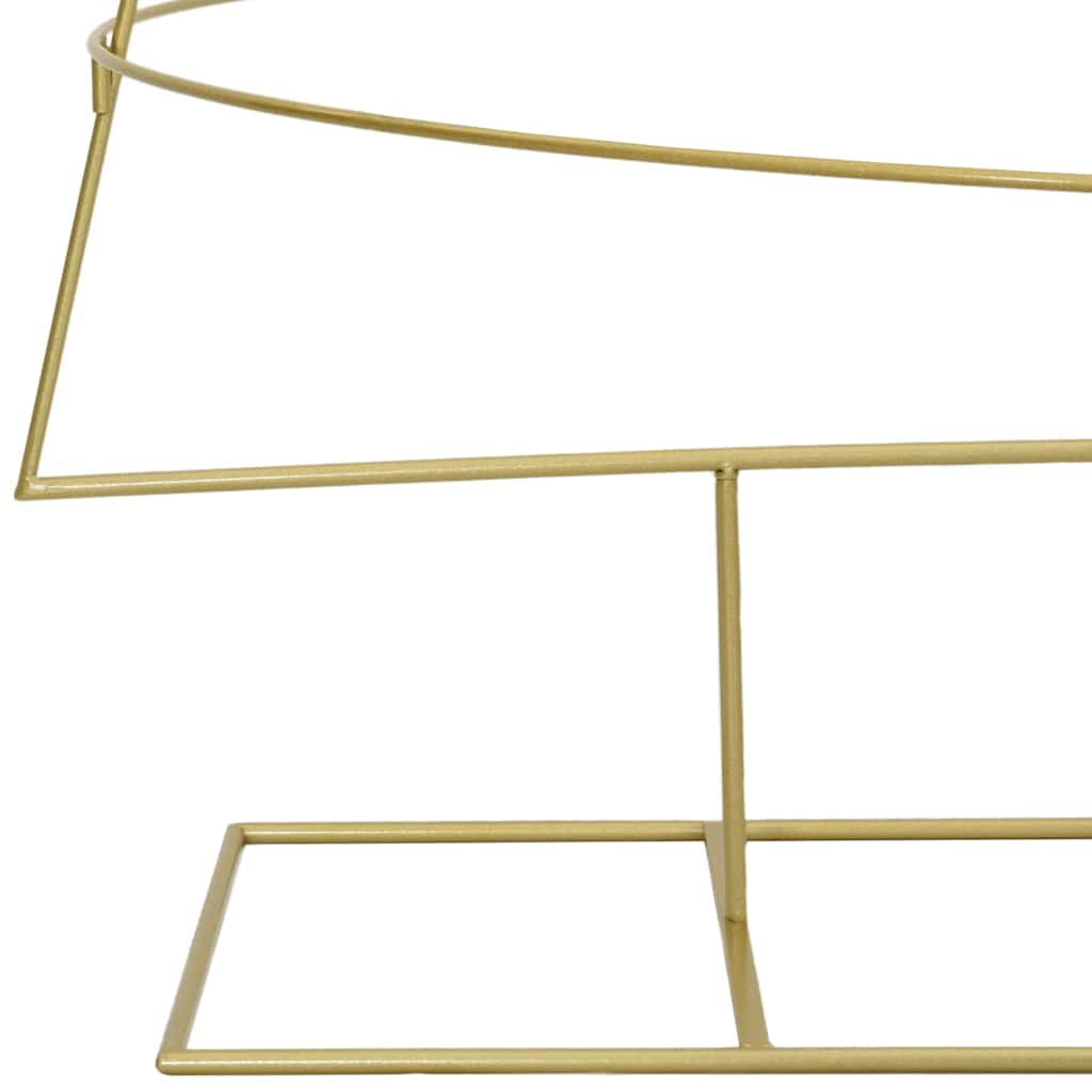 Metall Weihnachtsbaum Gold 209 cm Pulverbeschichteter Stahl