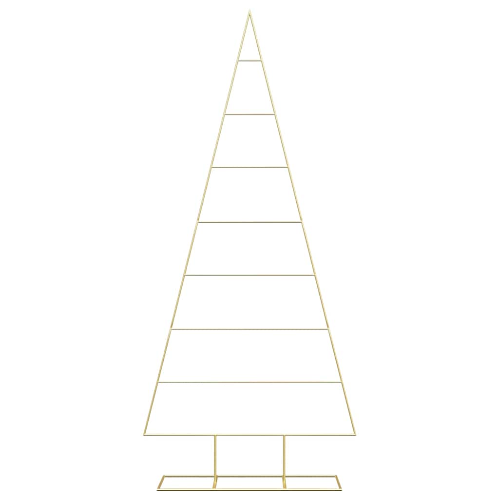 Metall Weihnachtsbaum Gold 211 cm Pulverbeschichteter Stahl