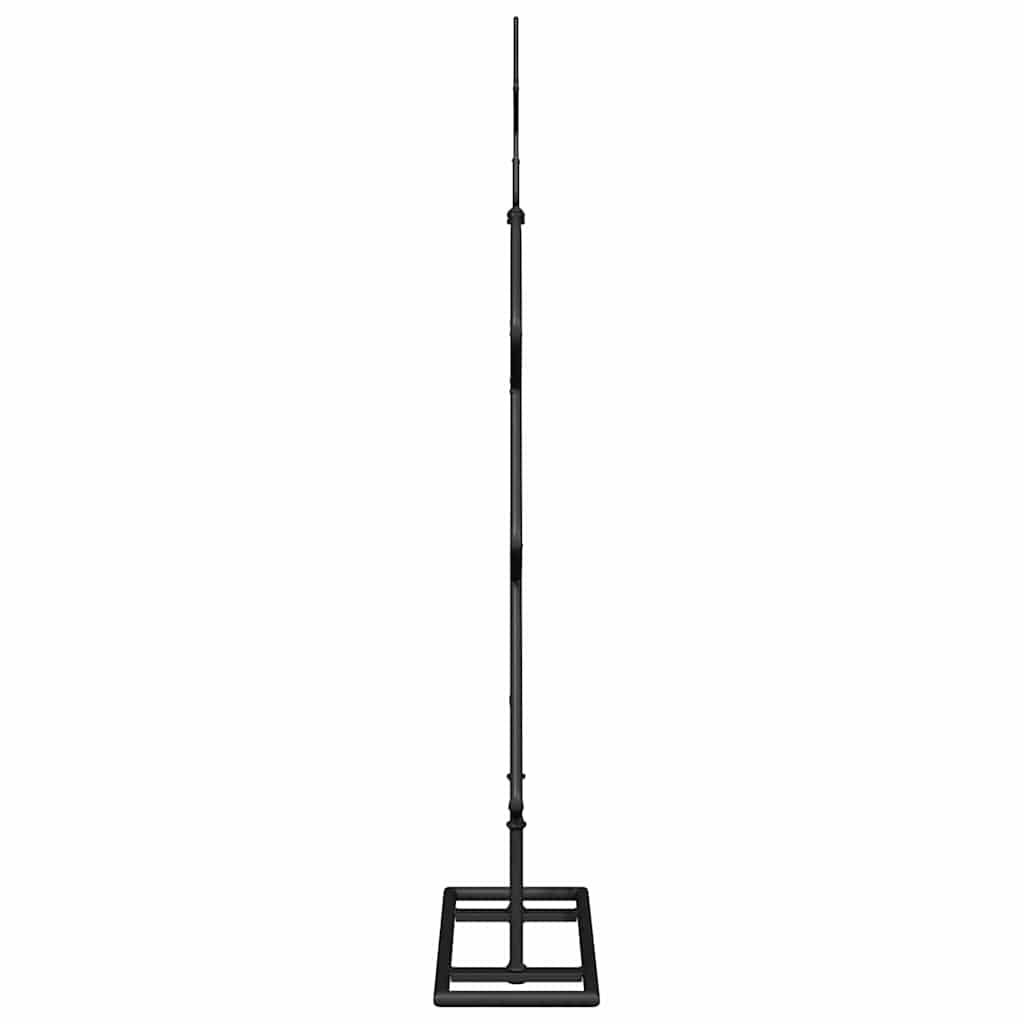 Metall Weihnachtsbaum mit Ständer Schwarz 60 cm Stahl